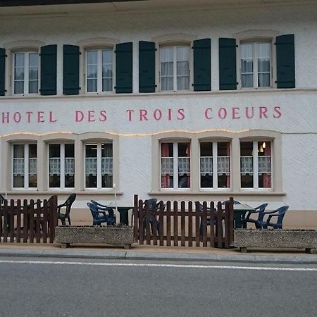 Hotel-Restaurant Des 3 Coeurs Vaulion Eksteriør bilde